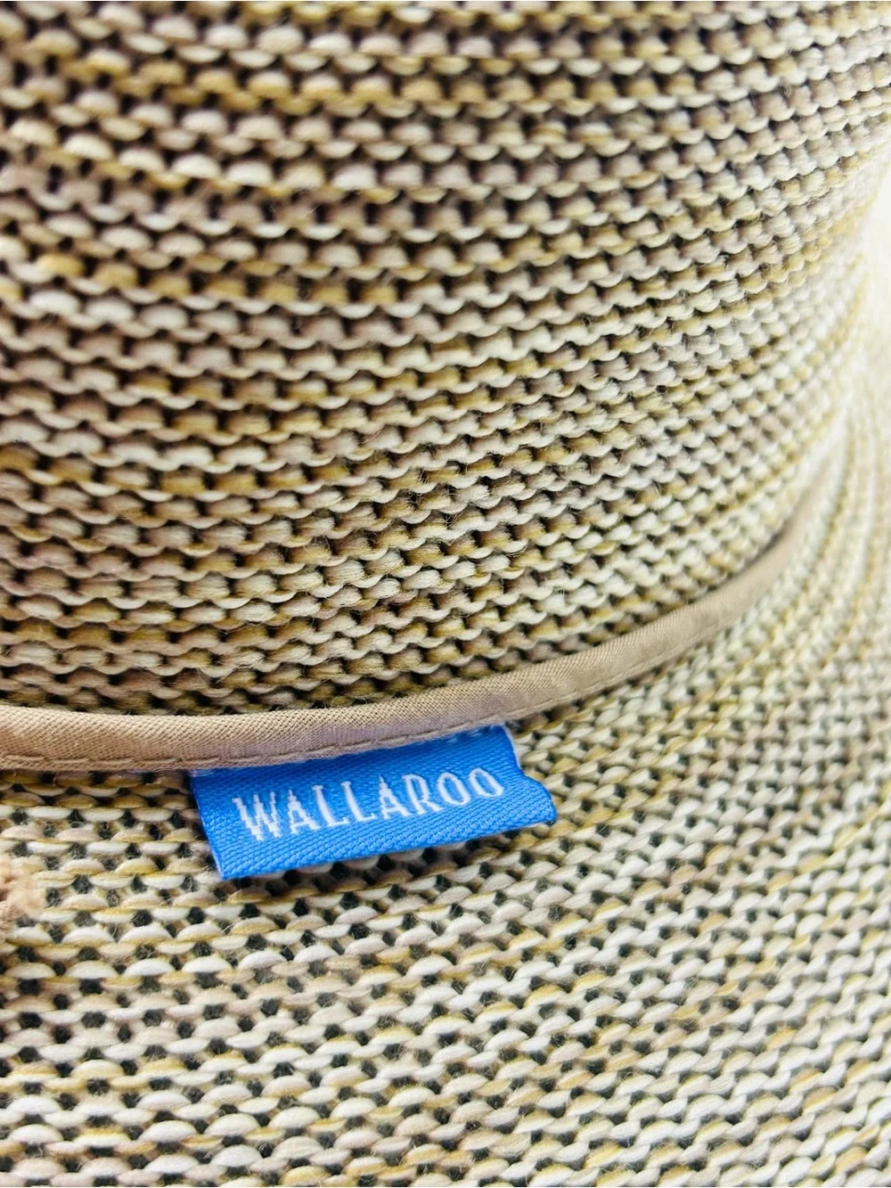 Women's Beige Wallaroo PolyStraw Fedora Hat